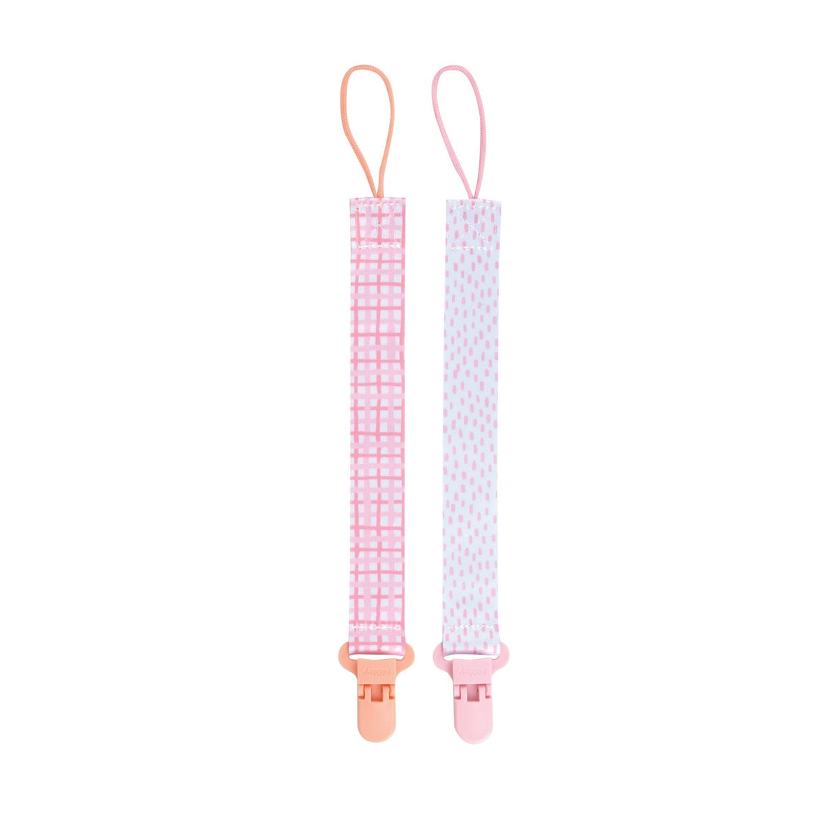 Cloth Pacifier Clip (2 Pack)
